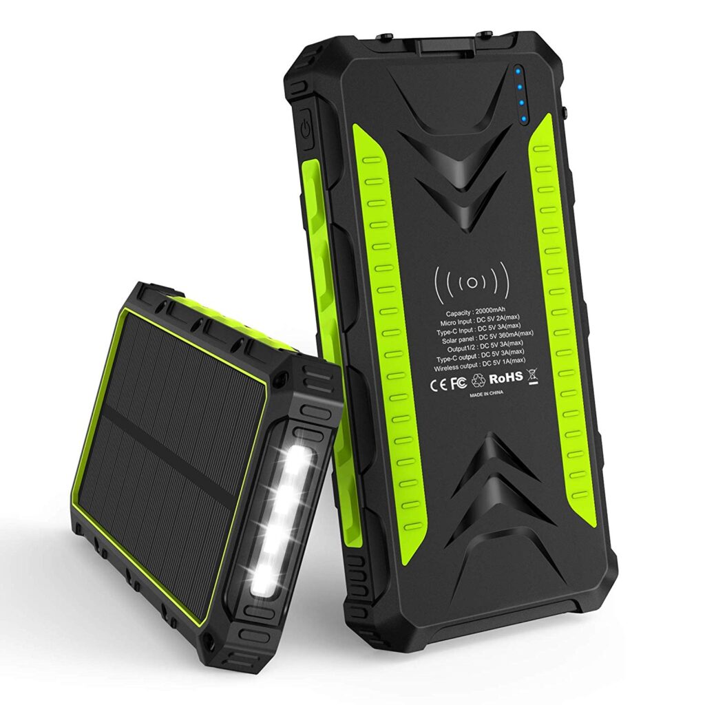 Solar Charger Power Bank Camping Gear Solar Chargers for Electronic Devices Portable Outdoor - HDL519