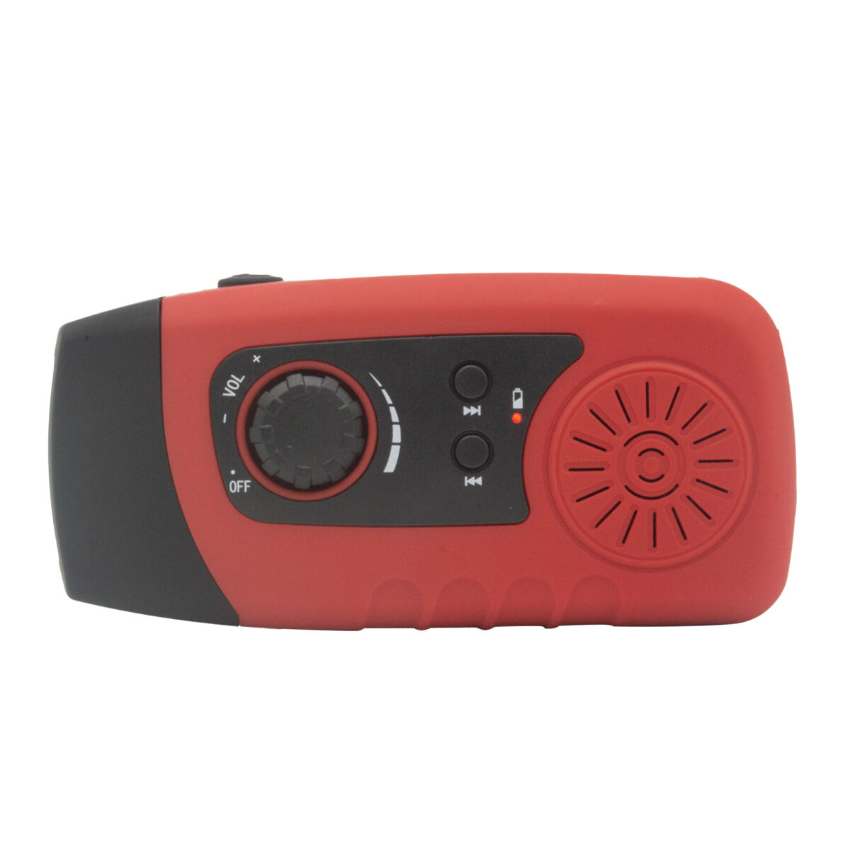 Portable hand crank 2000mAh power bank with flashlight disaster broadcast solar outdoor radio emergency radio