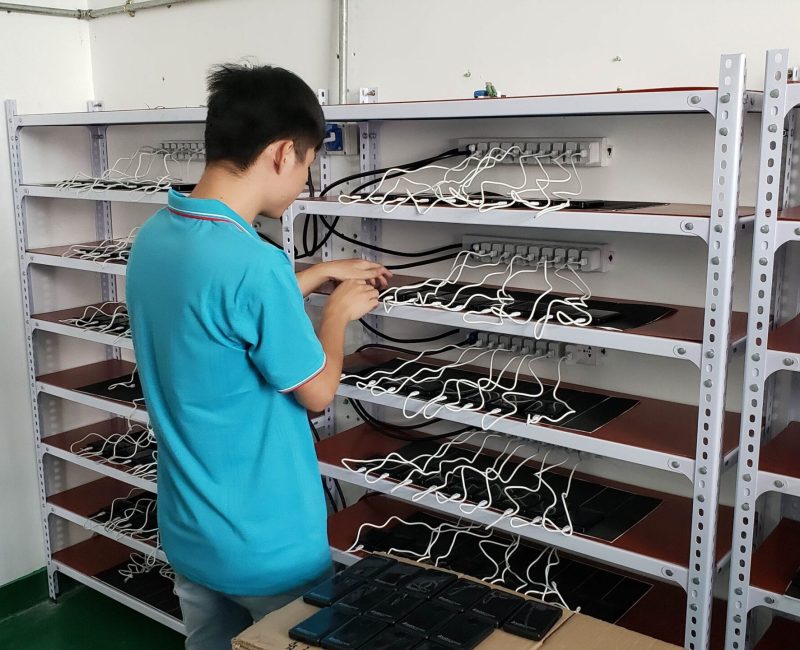 Power Banks Automatic Cycle Aging Cabinet